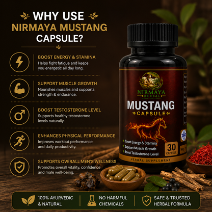 Nirmaya Herbal Mustang Capsule (30 Capsule)