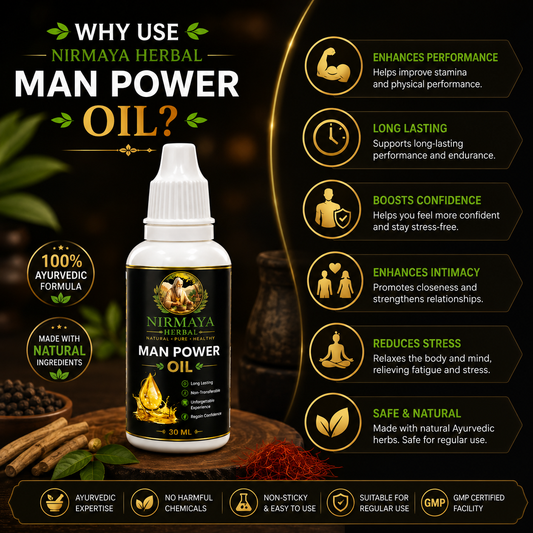 Nirmaya Herbal Man Power Oil (30 ML)